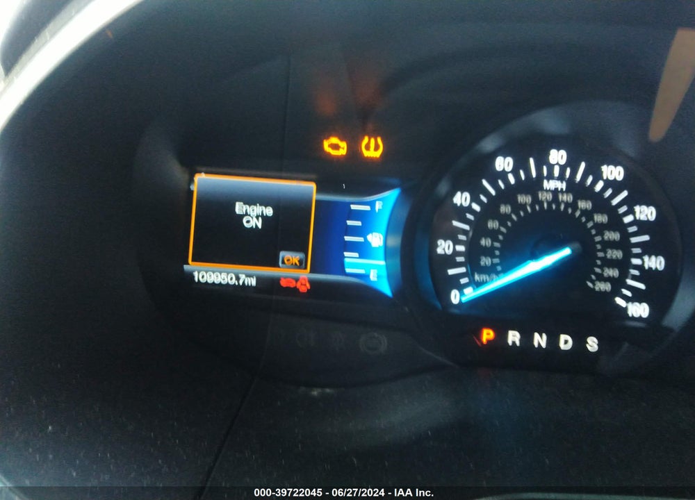 2016 FORD EDGE TITANIUM VIN: 2FMPK4K96GBB42563