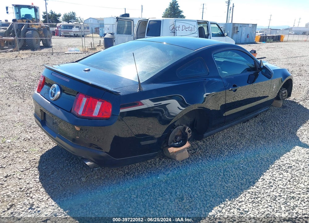 2012 FORD MUSTANG V6 PREMIUM VIN: 1ZVBP8AM1C5222121