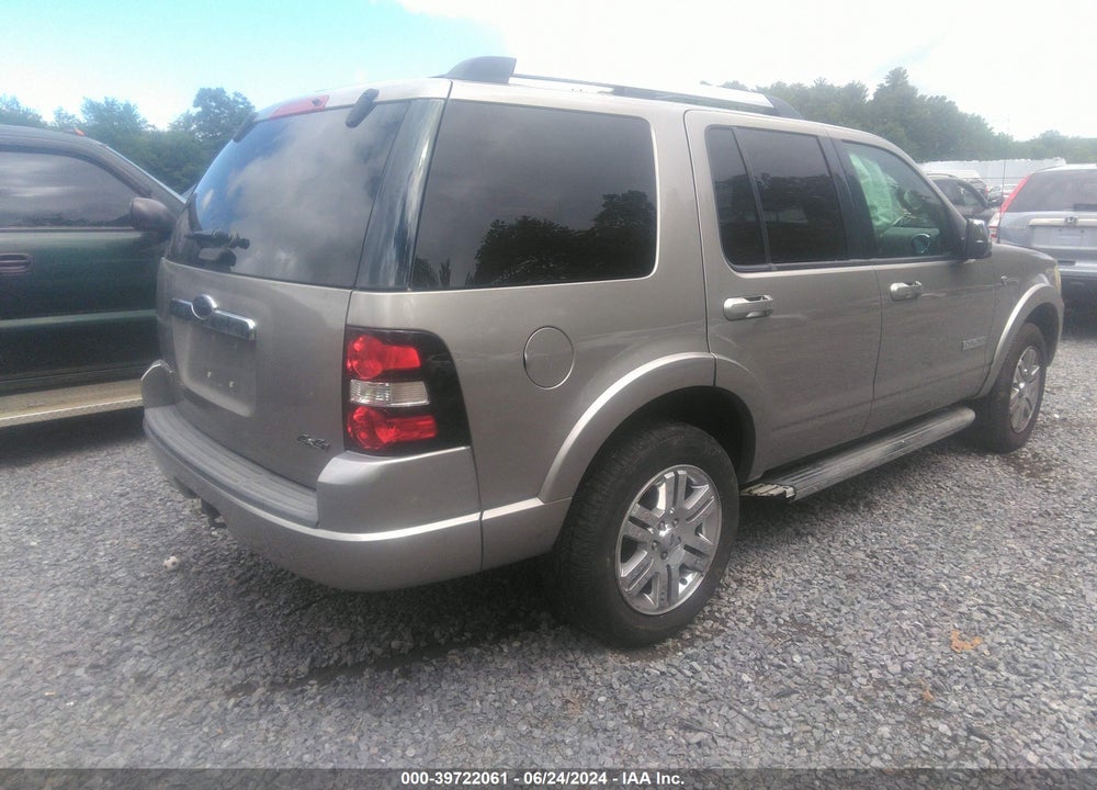 2008 FORD EXPLORER LIMITED VIN: 1FMEU75808UA48860