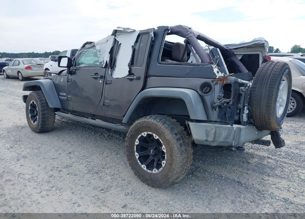 2017 JEEP WRANGLER UNLIMITED SPORT 4X4 VIN: 1C4BJWDG4HL734506