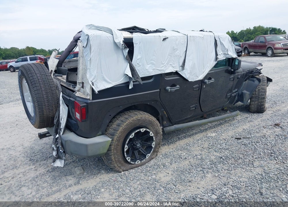 2017 JEEP WRANGLER UNLIMITED SPORT 4X4 VIN: 1C4BJWDG4HL734506
