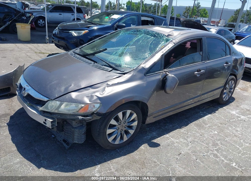 2010 HONDA CIVIC EX-L VIN: 2HGFA1F90AH545150