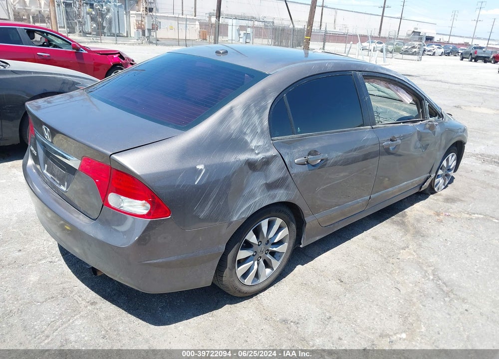 2010 HONDA CIVIC EX-L VIN: 2HGFA1F90AH545150