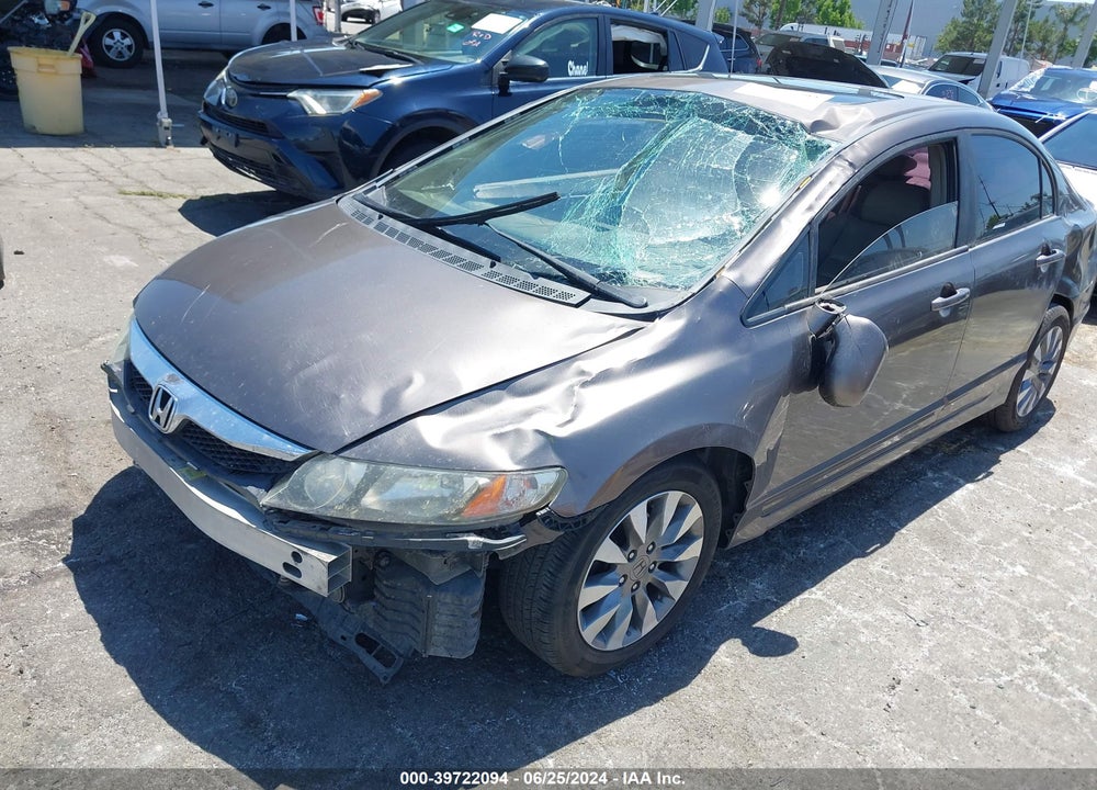 2010 HONDA CIVIC EX-L VIN: 2HGFA1F90AH545150