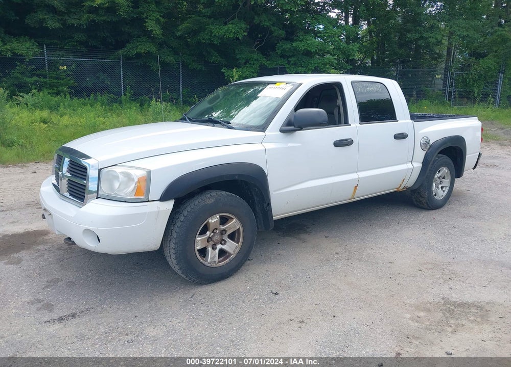 2006 DODGE DAKOTA SLT VIN: 1D7HW48N96S540071
