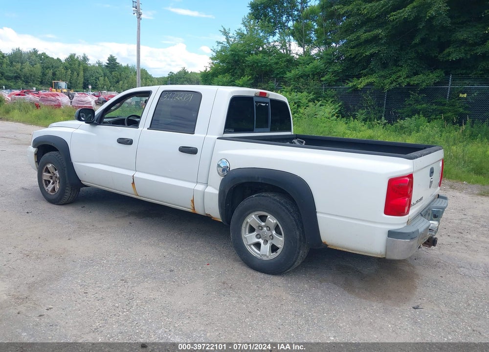 2006 DODGE DAKOTA SLT VIN: 1D7HW48N96S540071