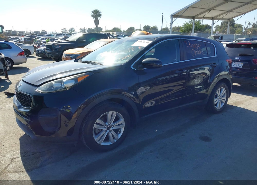 2017 KIA SPORTAGE LX VIN: KNDPM3AC5H7154915