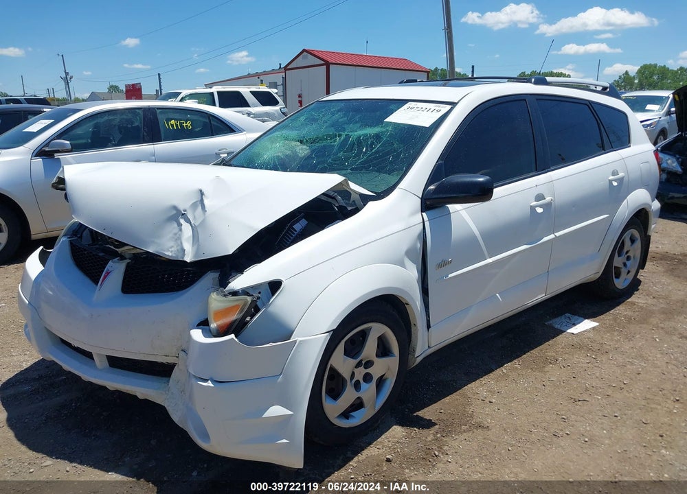 2004 PONTIAC VIBE VIN: 5Y2SL62824Z407356