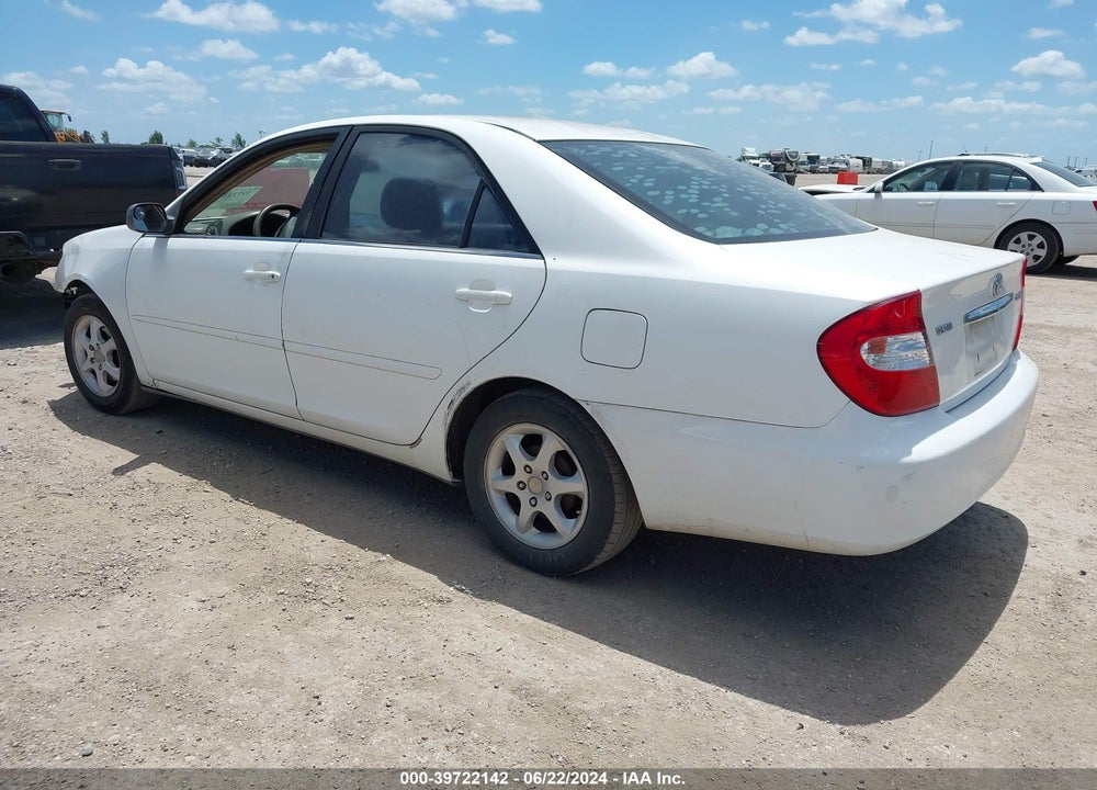 2003 TOYOTA CAMRY VIN: 4T1BE32K43U124744