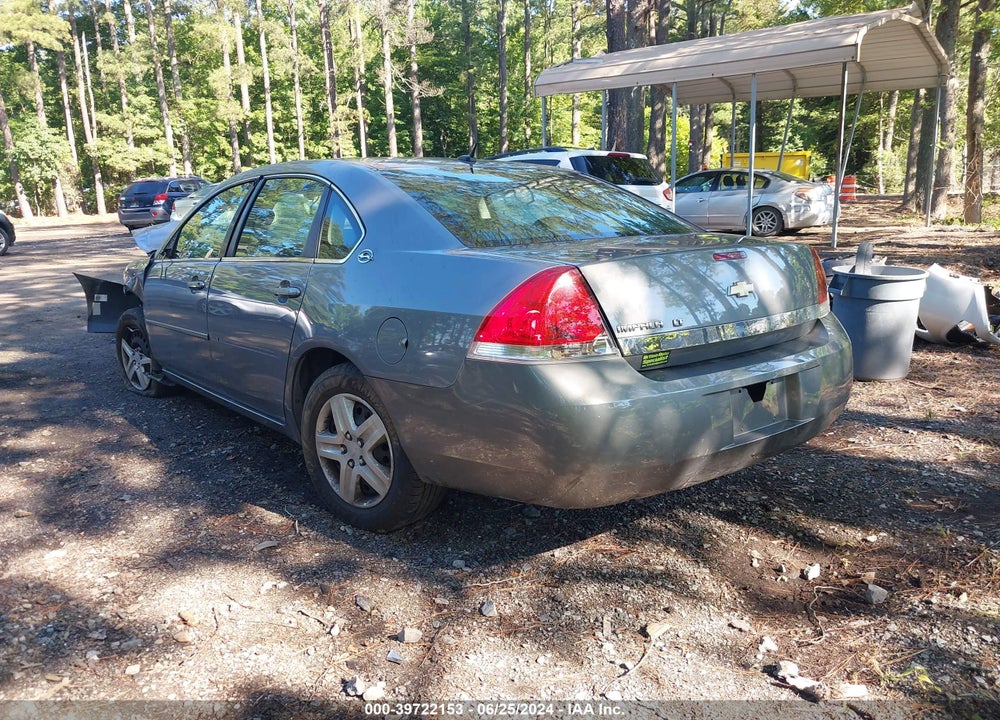 2006 CHEVROLET IMPALA LT VIN: 2G1WT58K569318515