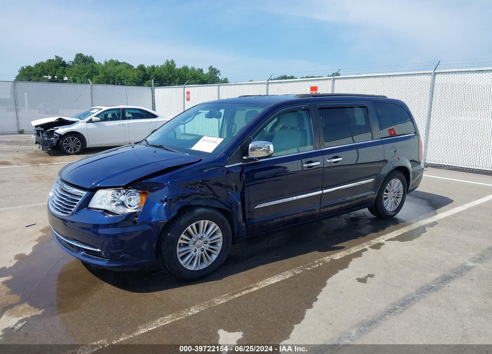2012 CHRYSLER TOWN & COUNTRY TOURING-L VIN: 2C4RC1CG4CR307310