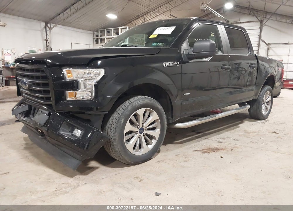 2017 FORD F-150 VIN: 1FTEW1EP1HFB19801