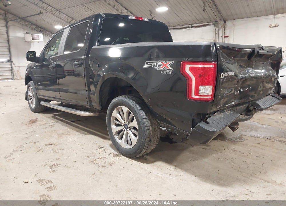 2017 FORD F-150 VIN: 1FTEW1EP1HFB19801