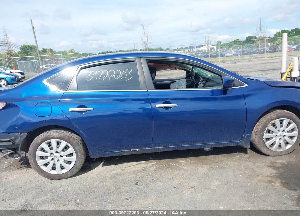 2019 NISSAN SENTRA S VIN: 3N1AB7AP4KY236858