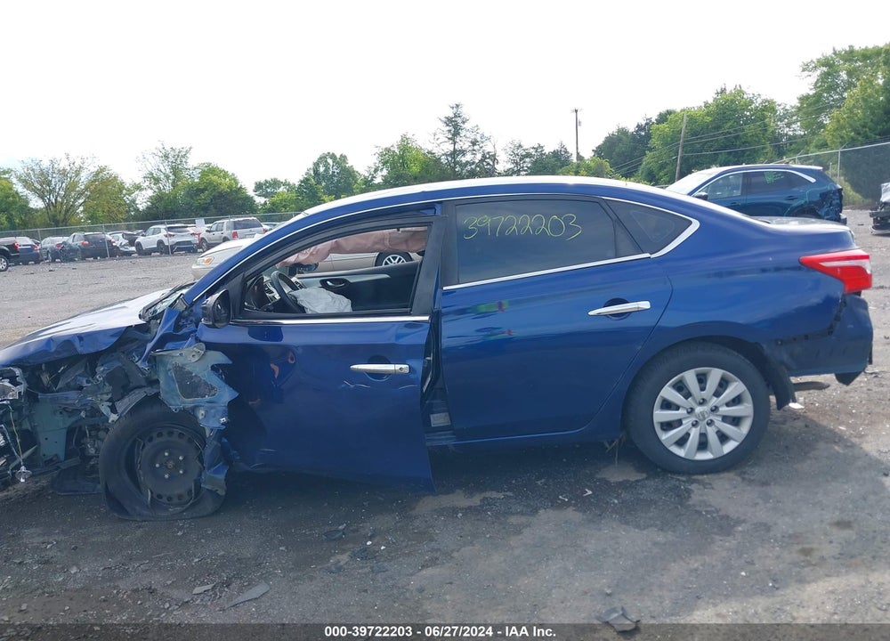 2019 NISSAN SENTRA S VIN: 3N1AB7AP4KY236858