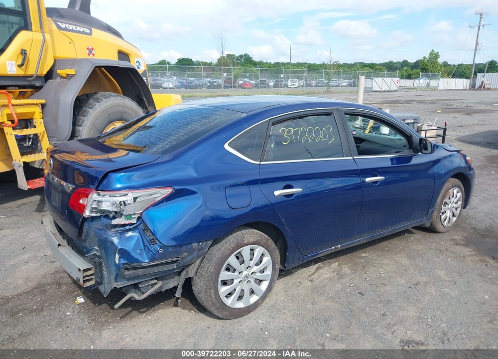 2019 NISSAN SENTRA S VIN: 3N1AB7AP4KY236858