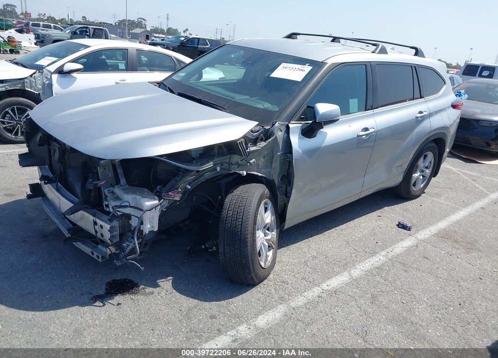 2021 TOYOTA HIGHLANDER L VIN: 5TDCZRAH3MS089223