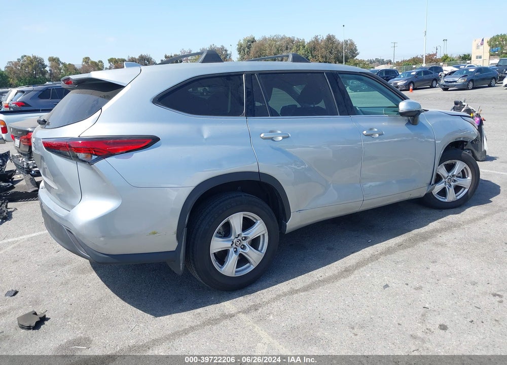 2021 TOYOTA HIGHLANDER L VIN: 5TDCZRAH3MS089223