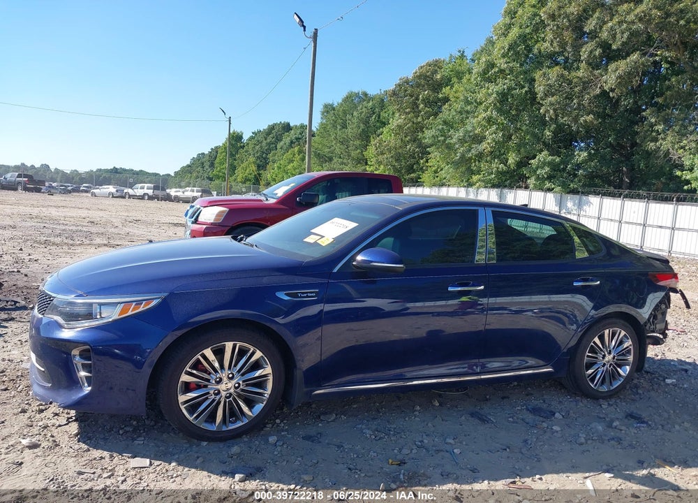 2016 KIA OPTIMA SXL TURBO VIN: 5XXGV4L20GG120331