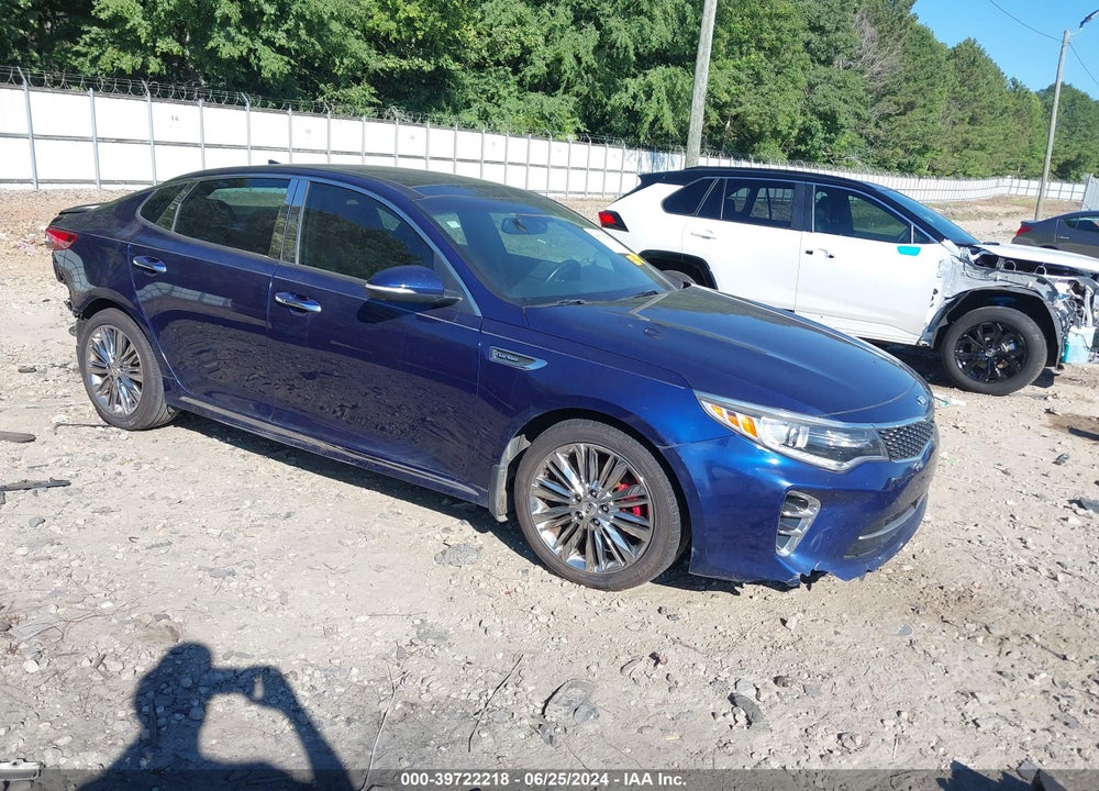 2016 KIA OPTIMA SXL TURBO VIN: 5XXGV4L20GG120331