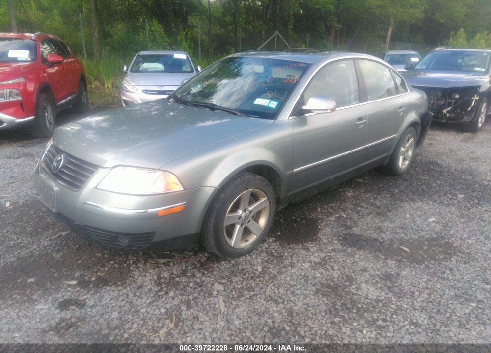 2004 VOLKSWAGEN PASSAT GLX VIN: WVWTH63B14P153375