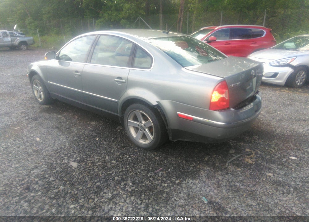 2004 VOLKSWAGEN PASSAT GLX VIN: WVWTH63B14P153375