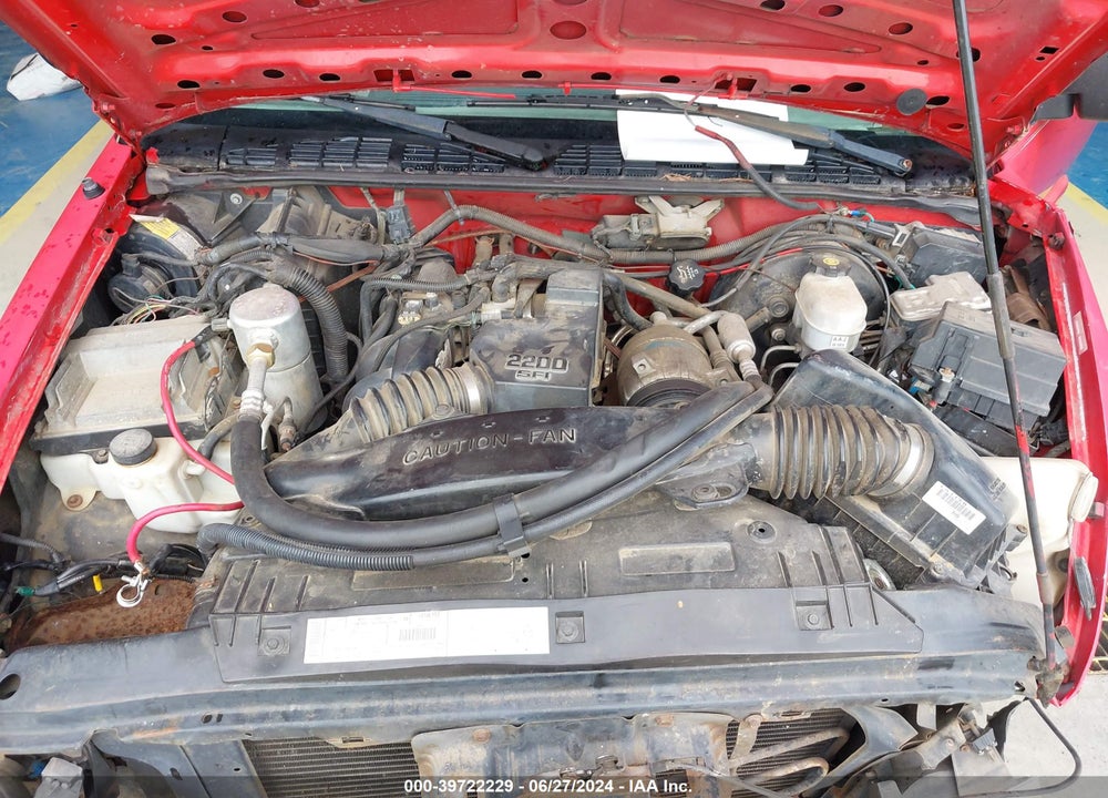 2003 CHEVROLET S-10 LS VIN: 1GCCS19H338191652
