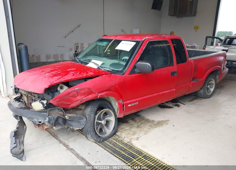 2003 CHEVROLET S-10 LS VIN: 1GCCS19H338191652