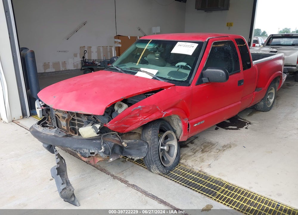 2003 CHEVROLET S-10 LS VIN: 1GCCS19H338191652