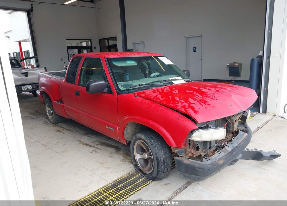 2003 CHEVROLET S-10 LS VIN: 1GCCS19H338191652