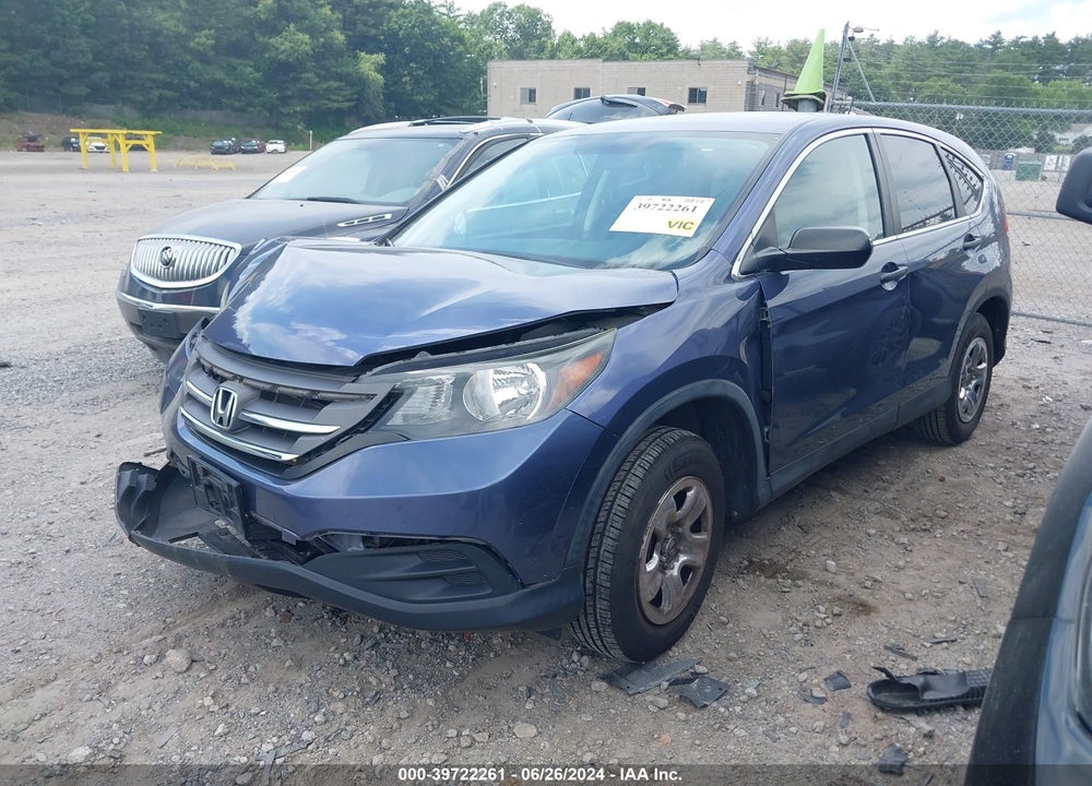 2014 HONDA CR-V LX VIN: 2HKRM4H35EH612366