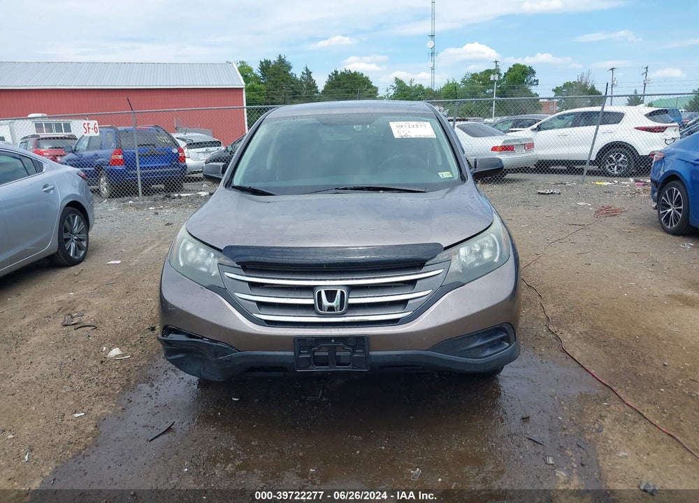 2012 HONDA CR-V LX VIN: 5J6RM3H36CL031035