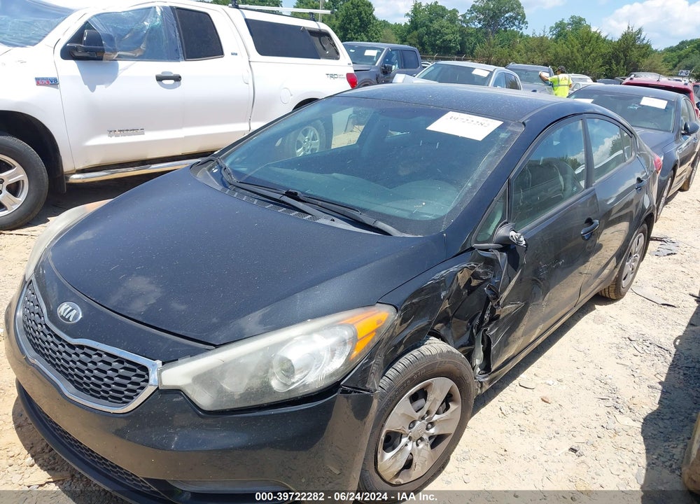 2016 KIA FORTE LX VIN: KNAFK4A62G5550504