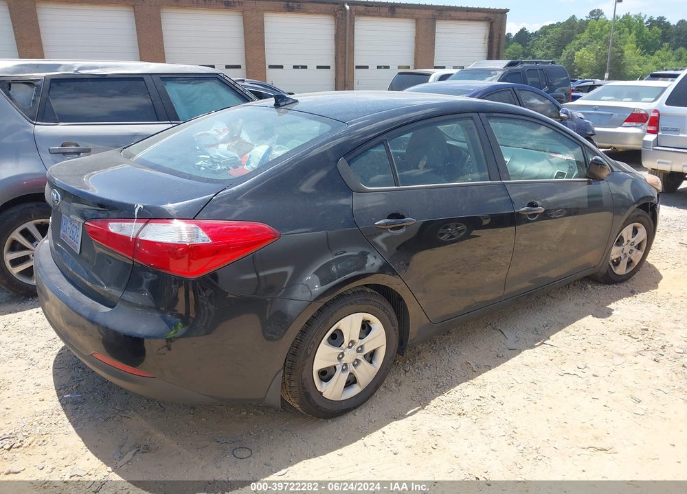 2016 KIA FORTE LX VIN: KNAFK4A62G5550504