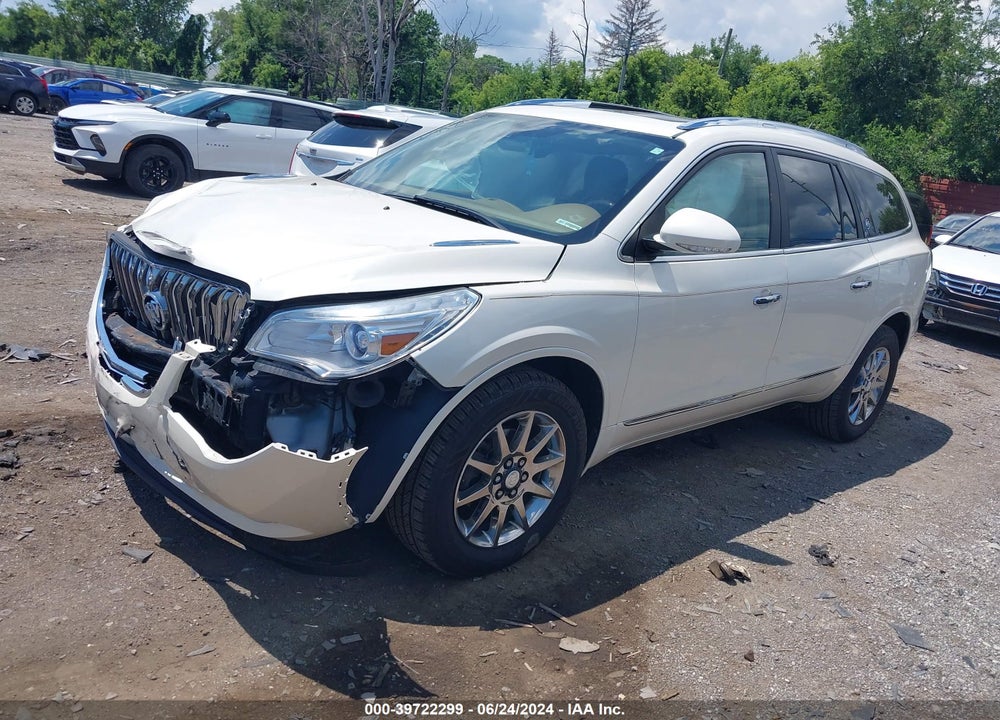 2015 BUICK ENCLAVE LEATHER VIN: 5GAKRBKD6FJ146885