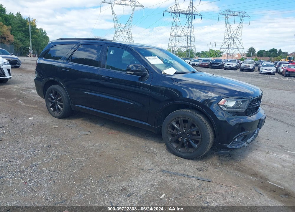2017 DODGE DURANGO GT AWD VIN: 1C4RDJDG5HC657279