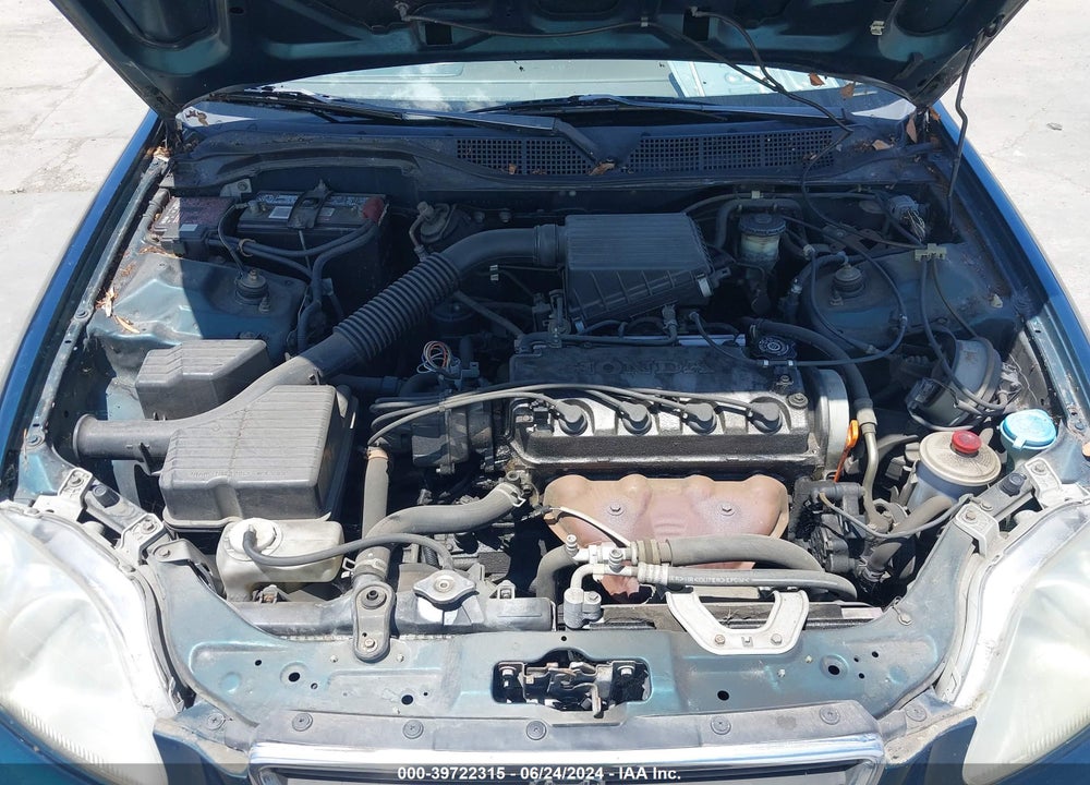 1996 HONDA CIVIC LX VIN: 1HGEJ6604TL058050