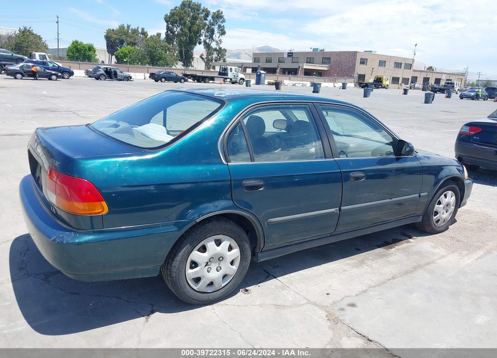 1996 HONDA CIVIC LX VIN: 1HGEJ6604TL058050