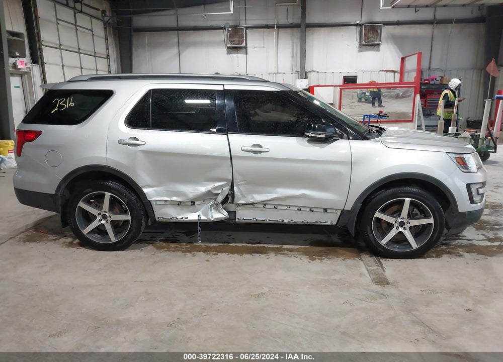 2016 FORD EXPLORER XLT VIN: 1FM5K8D88GGD34501