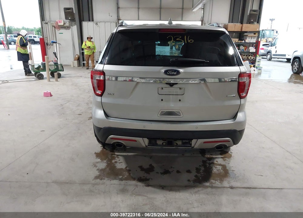 2016 FORD EXPLORER XLT VIN: 1FM5K8D88GGD34501