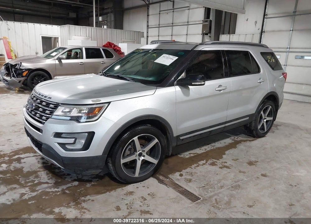 2016 FORD EXPLORER XLT VIN: 1FM5K8D88GGD34501