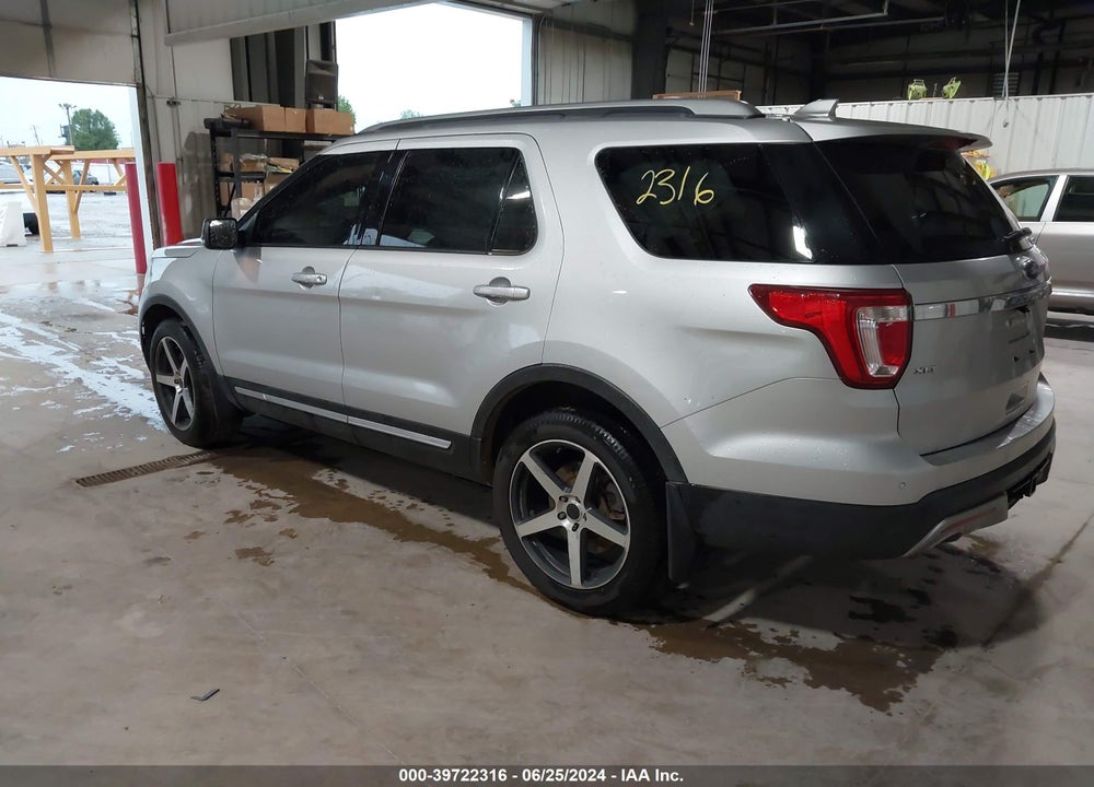 2016 FORD EXPLORER XLT VIN: 1FM5K8D88GGD34501