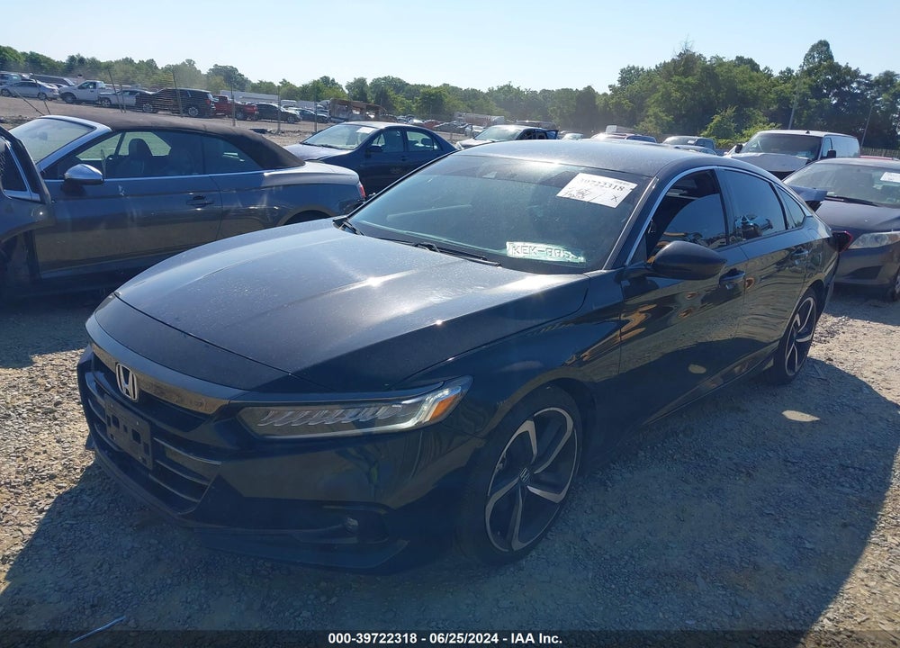 2021 HONDA ACCORD SPORT VIN: 1HGCV1F35MA051825