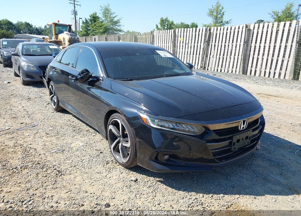 2021 HONDA ACCORD SPORT VIN: 1HGCV1F35MA051825