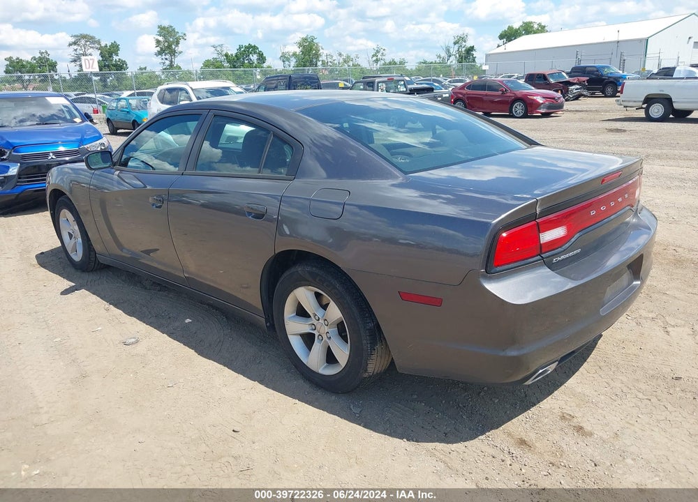 2014 DODGE CHARGER SE VIN: 2C3CDXBG9EH199268
