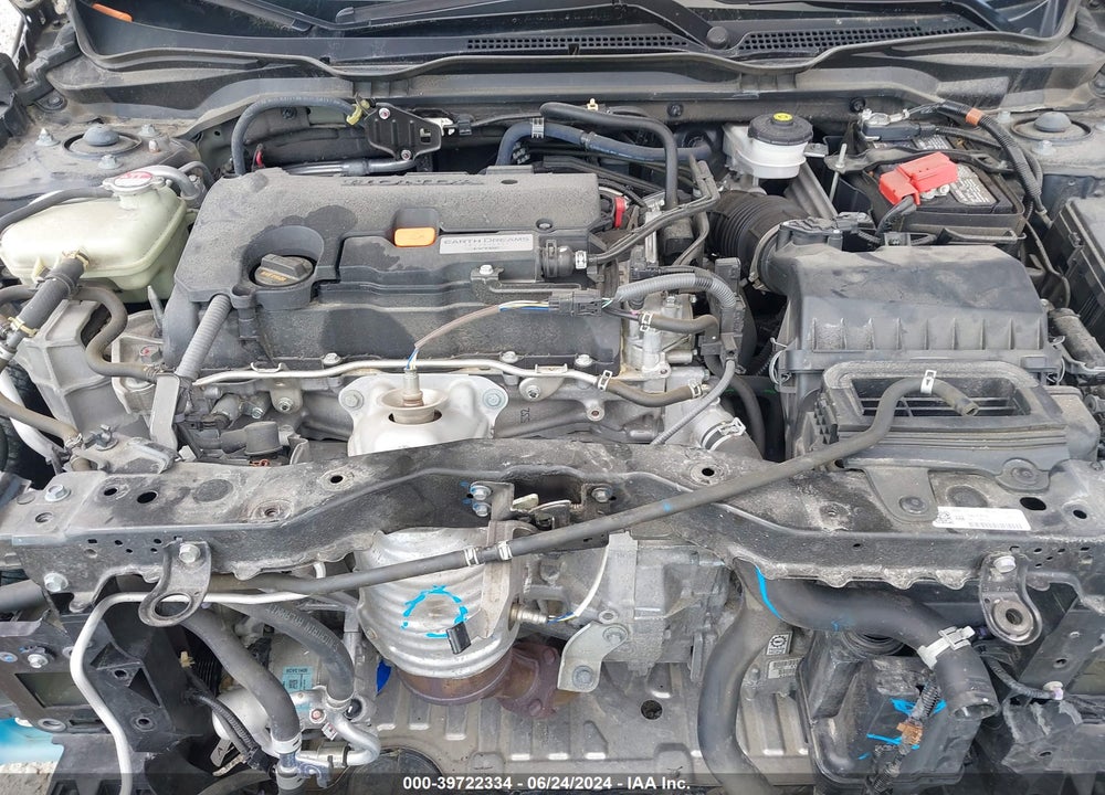 2019 HONDA CIVIC LX VIN: 19XFC2F62KE033780