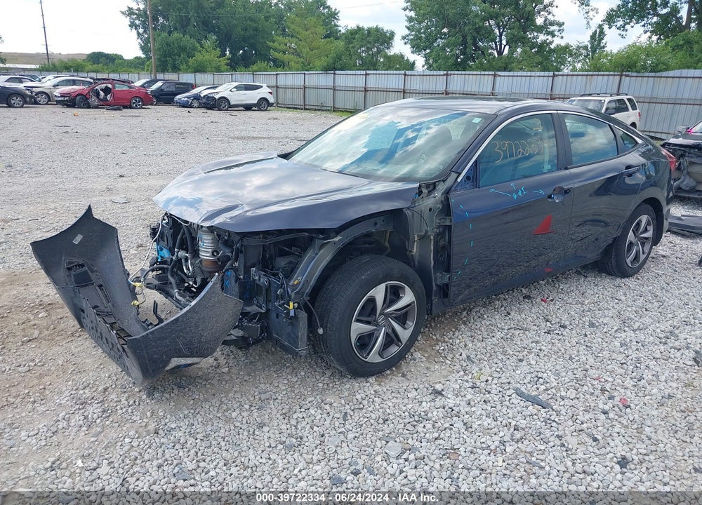 2019 HONDA CIVIC LX VIN: 19XFC2F62KE033780