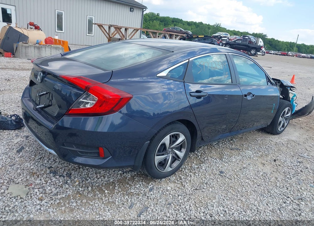 2019 HONDA CIVIC LX VIN: 19XFC2F62KE033780