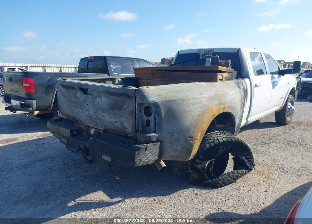 2020 RAM 3500 LAIE  4X4 8' BOX VIN: 3C63RRJL8LG239254
