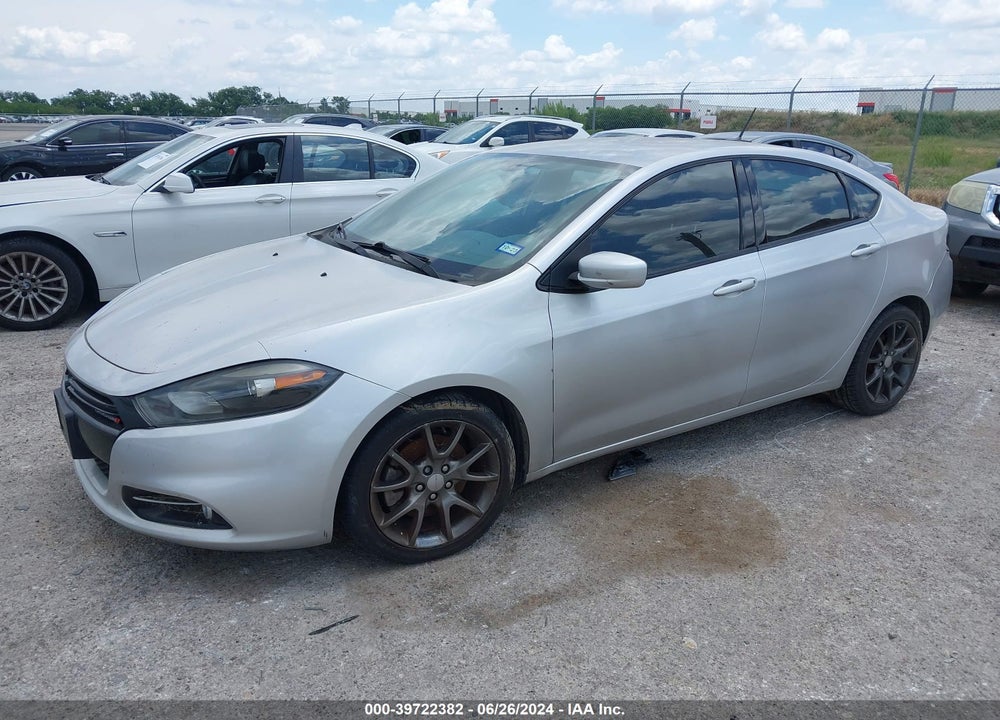 2013 DODGE DART RALLYE VIN: 1C3CDFBH5DD156500